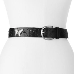 Relic Studded Floral Butterfly Belt