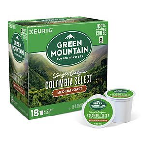 Keurig® K-Cup® Pod Green Mountain Coffee Colombian Fair Trade Select Decaf Coffee - 18-pk.