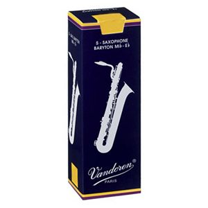 Vandoren Traditional 5-pk. Baritone Saxophone #2.5 Reeds