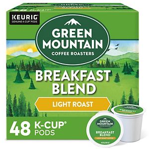 Keurig® K-Cup® Pod Green Mountain Coffee Breakfast Blend Coffee - 48-pk.