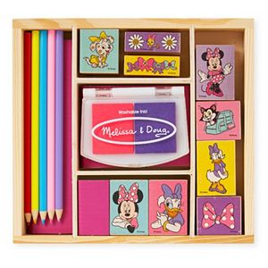Disney Mickey Mouse & Friends Minnie Mouse Wooden Stamp Set by Melissa & Doug