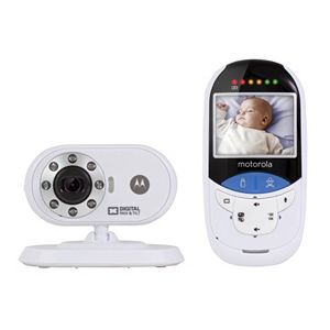 Motorola MBP27T Digital Video Baby Monitor & Built-In Touchless Thermometer