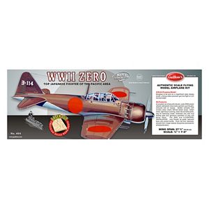 Guillow's 1:16 WWII Zero Laser Cut Model Kit