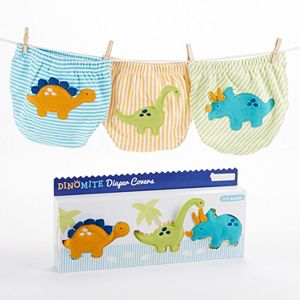 Baby Aspen 3-pk. Dinomite Diaper Covers - Baby