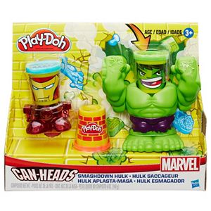 Play-Doh Smashdown Hulk & Marvel Can-Heads Set by Hasbro