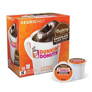 Keurig® K-Cup® Portion Pack Dunkin' Donuts Bakery Series Chocolate Glazed Donut-Flavored Coffee - 16-pk.
