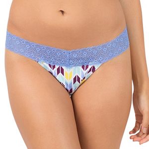 Juniors' SO® Wide Lace Thong Panty