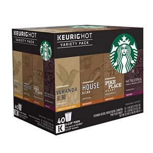 Keurig® K-Cup® Pod Starbucks Variety Pack - 40-pk.