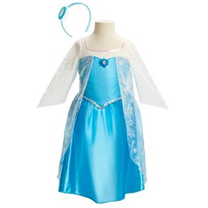 Disney's Frozen Elsa Dress & Headband Set