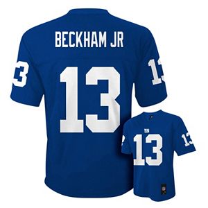 Boys 4-7 New York Giants Odell Beckham Jr. NFL Replica Jersey