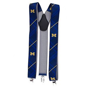 Men's Michigan Wolverines Oxford Suspenders