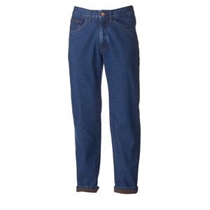 Men's Lee Premium Select Fleece-Lined Relaxed Straight-Leg Jeans