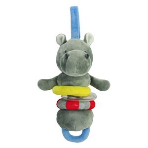 Carter's Hippo Plush Activity Toy