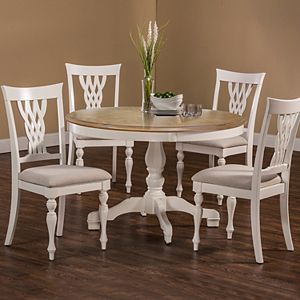 Hillsdale Furniture Bayberry Round Table 5-piece Dining Set