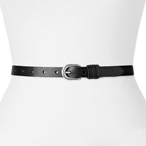 SONOMA Goods for Life™ Women's Leather Skinny Belt