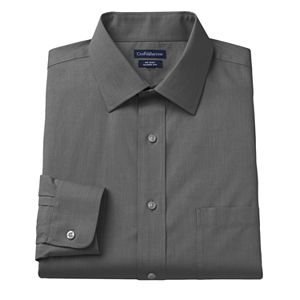 Big & Tall Croft & Barrow® Spread-Collar No-Iron Dress Shirt