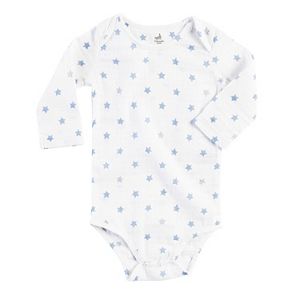 Baby Boy aden + anais Print Long-Sleeve Bodysuit