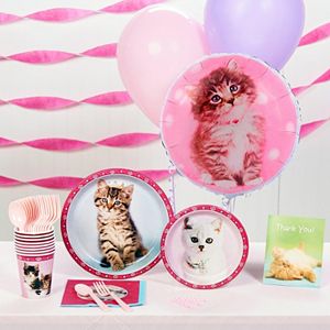 Rachaelhale Glamour Cats Basic Party Supplies for 8