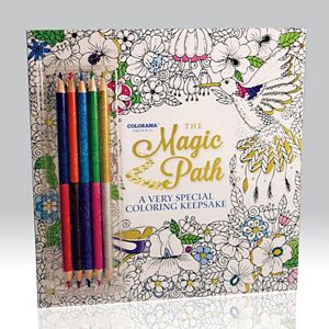 Colorama The Magic Path Adult Coloring Book