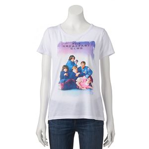 Juniors' The Breakfast Club Vented Graphic Tee