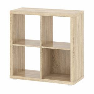Tvilum Demi Oak Finish Cube Bookshelf