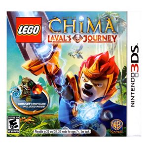 LEGO Legends of Chima: Laval's Journey Minifigure Bundle for Nintendo 3DS