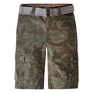 Boys 8-20 Levi's® Camo Belted Cargo Shorts