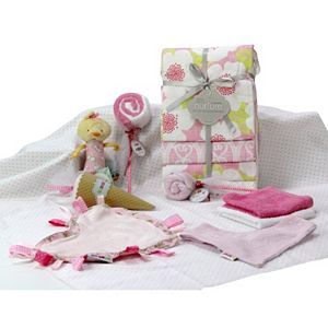 3 Stories Trading Co Sweet Baby Girl Blanket and Toy Gift Assortment
