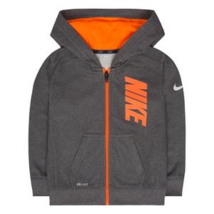 Boys 4-7 Nike Therma-FIT Fleece Logo Graphic Hoodie