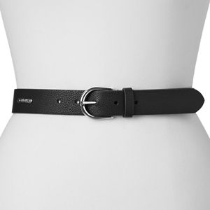 Women's Chaps Textured Basic Belt