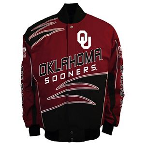 Men's Franchise Club Oklahoma Sooners Shred Twill Jacket