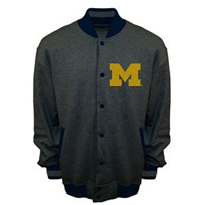 Men's Franchise Club Michigan Wolverines Classic Fleece Jacket