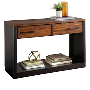 Gale Two-Tone 2-Drawer Sofa Table