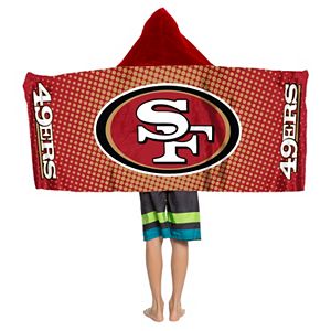 Youth San Francisco 49ers Hooded Beach Towel
