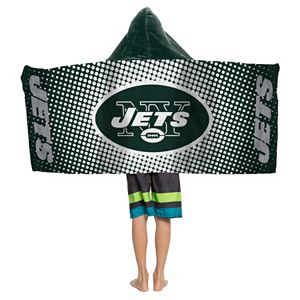 Youth New York Jets Hooded Beach Towel