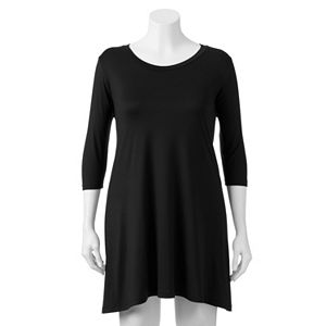 Juniors' Plus Size About A Girl Graphic Swing Dress