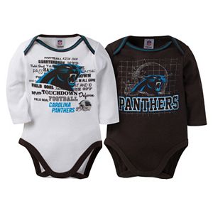 Baby Carolina Panthers 2-Pack Bodysuits