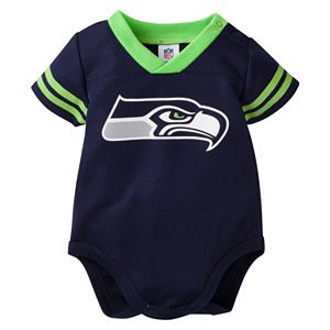 Baby Seattle Seahawks Dazzle Bodysuit