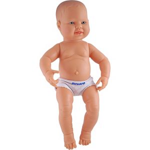 Miniland Newborn Blue-Eyed Baby Boy Doll