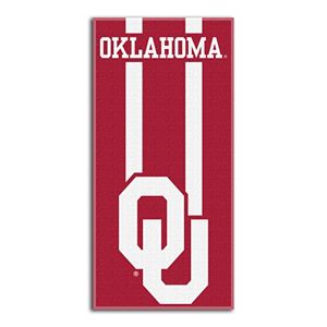 Oklahoma Sooners Zone Beach Towel