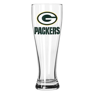 Boelter Green Bay Packers Clear Pilsner Glass