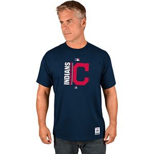 Men's Majestic Cleveland Indians AC Team Icon Tee