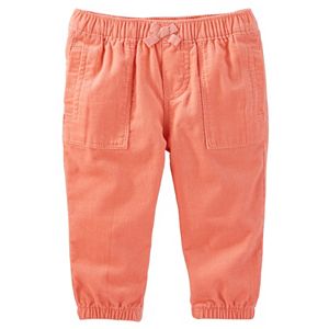 Baby Girl OshKosh B'gosh® Pull-On Corduroy Jogger Pants