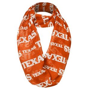 Women's Forever Collectibles Texas Longhorns Logo Infinity Scarf