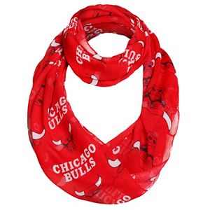 Women's Forever Collectibles Chicago Bulls Logo Infinity Scarf