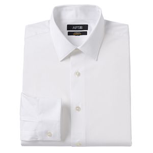 Men's Apt. 9® Modern-Fit Solid Stretch Spread-Collar Dress Shirt
