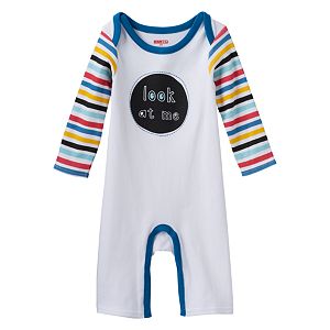 Baby Boy Skip Hop Embroidered Graphic Coverall