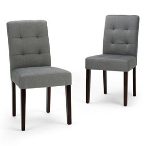 Simpli Home Andover Dining Chair 2-piece Set