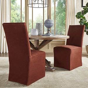 HomeVance Grace Hill Rolled Back Dining Chair 2-piece Set