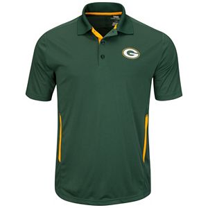 Big & Tall Majestic Green Bay Packers Synthetic Polo